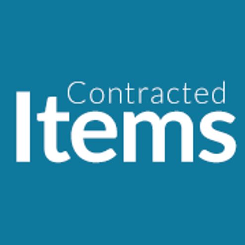 Contracted Items
