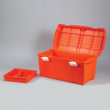 Item 1824 - Emergency Box with Removable Tray, Trunk Style, 27.5x14x14