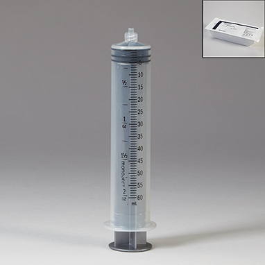 Item 20048 - Sterile Monoject™ Luer Lock Syringes, Pharmacy Tray, 60mL