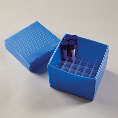 Item 20549 - True North™ Corrugated Freezer Boxes for 15mL Tubes