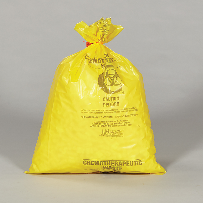 Item 18824 - Chemotherapy Waste Bags, 12-16-Gallon, 25 x 34