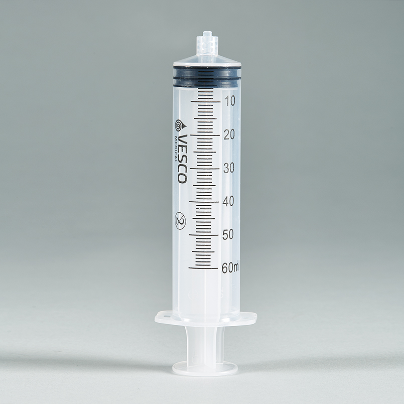 Item 20616 - Sterile Vesco Luer-Lock Syringes, 60mL