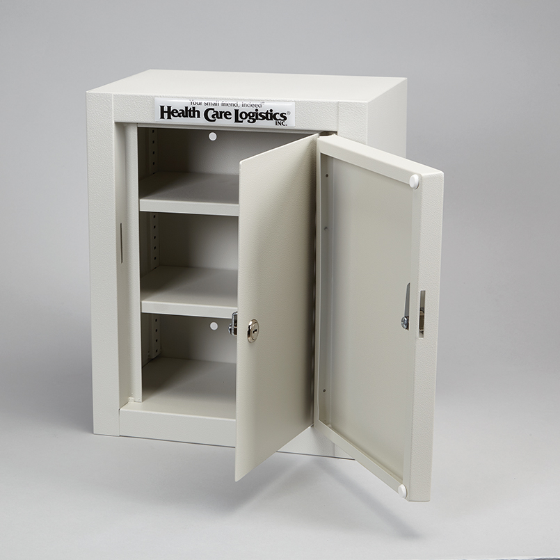 Medicine Cabinet with Lock, Storage Shelves, Locking Medical